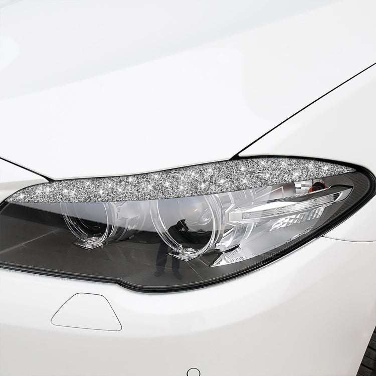For BMW F10 5 Series 2010-2013 Car Light Eyebrow Diamond Decorative Sticker, Left and Right Drive - Car Interior Mouldings by PMC TechLife | Online Shopping South Africa | PMC TechLife | Buy Now Pay Later Mobicred