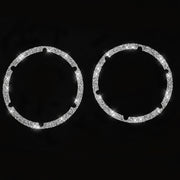 For Nissan 350Z 2003-2009 Car DVD Player Diamond Decorative Sticker,Left and Right Drive Universal