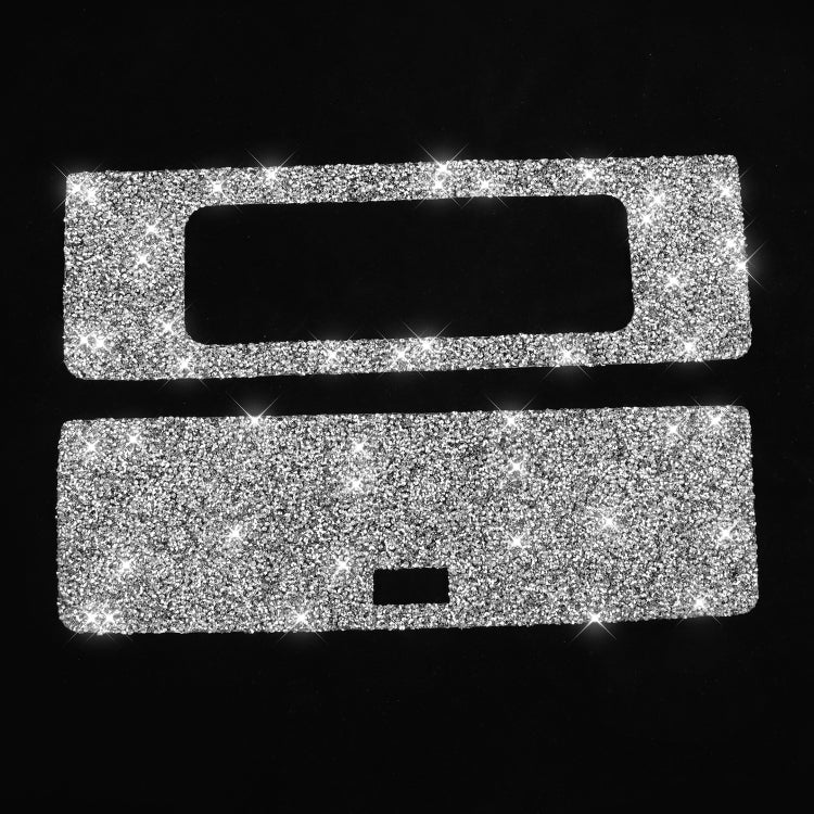 For Nissan 350Z 2003-2009 Car DVD Storage Box Diamond Decorative Sticker,Left and Right Drive Universal - Car Interior Mouldings by PMC TechLife | Online Shopping South Africa | PMC TechLife | Buy Now Pay Later Mobicred