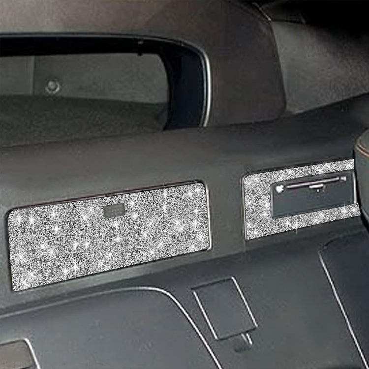 For Nissan 350Z 2003-2009 Car DVD Storage Box Diamond Decorative Sticker,Left and Right Drive Universal - Car Interior Mouldings by PMC TechLife | Online Shopping South Africa | PMC TechLife | Buy Now Pay Later Mobicred