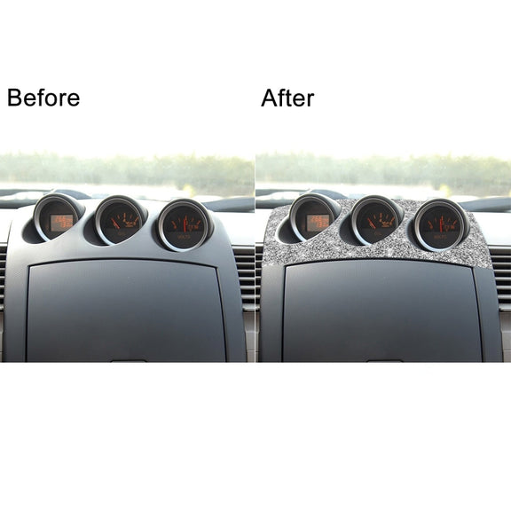 For Nissan 350Z 2003-2009 Car Radio Air Conditioner Console Diamond Decorative Sticker, Left Drive