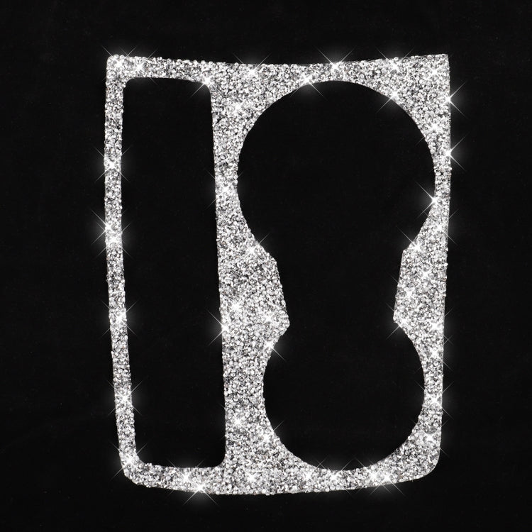 For Audi A5 / A4 / B8 / Q5 Car Water Cup Holder Diamond Decoration Sticker, Left and Right Drive - Car Interior Mouldings by PMC TechLife | Online Shopping South Africa | PMC TechLife | Buy Now Pay Later Mobicred