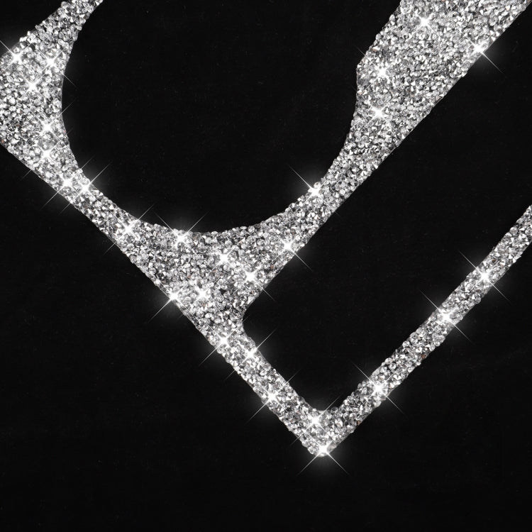 For Audi A5 / A4 / B8 / Q5 Car Water Cup Holder Diamond Decoration Sticker, Left and Right Drive - Car Interior Mouldings by PMC TechLife | Online Shopping South Africa | PMC TechLife | Buy Now Pay Later Mobicred