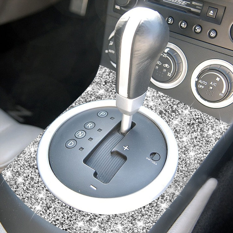 For Nissan 350Z 2003-2009 Car Gear Panel Diamond Decorative Sticker,Left and Right Drive Universal - Car Interior Mouldings by PMC TechLife | Online Shopping South Africa | PMC TechLife | Buy Now Pay Later Mobicred
