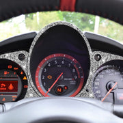 For Nissan 370Z Z34 2009- Car Speed Dashboard Diamond Decoration Sticker, Left and Right Drive