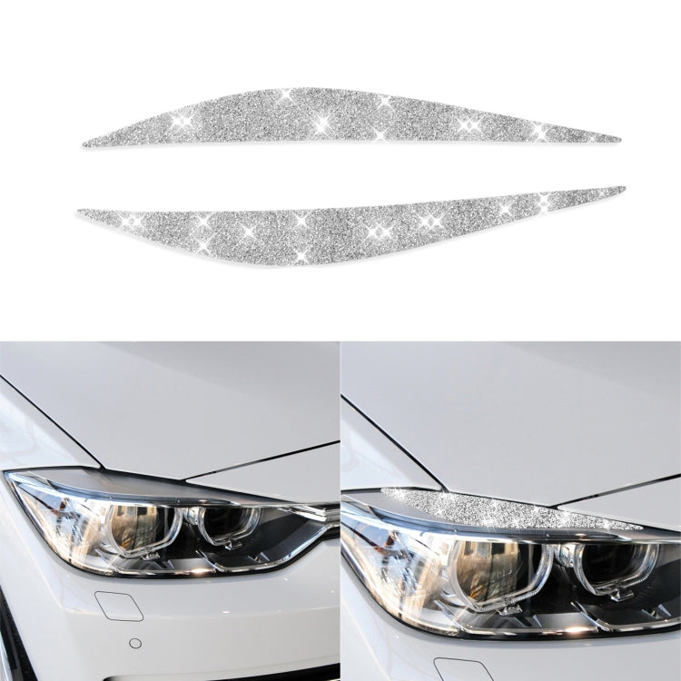 For BMW Series 3 G20 G28 2019-2020 Car Lamp Eyebrow Diamond Decoration Sticker, Left and Right Drive - Lamp Decoration by PMC TechLife | Online Shopping South Africa | PMC TechLife | Buy Now Pay Later Mobicred