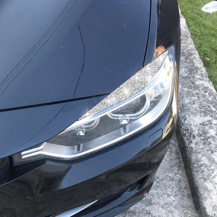 For BMW Series 3 G20 G28 2019-2020 Car Lamp Eyebrow Diamond Decoration Sticker, Left and Right Drive - Lamp Decoration by PMC TechLife | Online Shopping South Africa | PMC TechLife | Buy Now Pay Later Mobicred