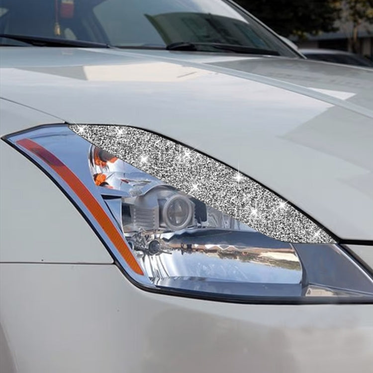 For Nissan 350z 2006-2009 Car Lamp Eyebrow Diamond Decoration Sticker, Left and Right Drive - Lamp Decoration by PMC TechLife | Online Shopping South Africa | PMC TechLife | Buy Now Pay Later Mobicred