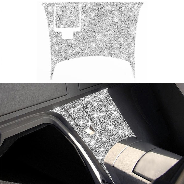 For Nissan 350Z 2003-2009 2pcs Car Rear Of Center Console Diamond Decorative Sticker, Left Drive - free shipping - PMC TechLife - Order now!