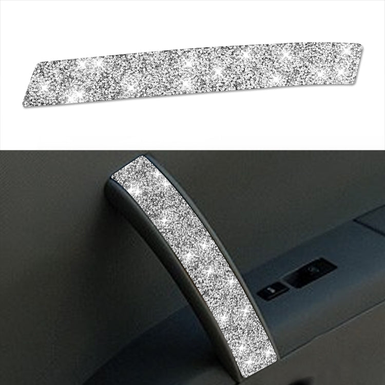 For Nissan 350Z 2003-2009 Car Passenger Side Door Handle Diamond Decorative Sticker, Right Drive - Car Interior Mouldings by PMC TechLife | Online Shopping South Africa | PMC TechLife | Buy Now Pay Later Mobicred