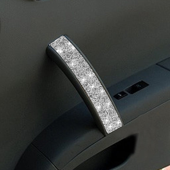 For Nissan 350Z 2003-2009 Car Passenger Side Door Handle Diamond Decorative Sticker, Right Drive