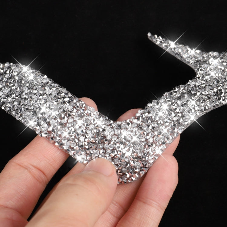 For Nissan 370Z Z34 2009- Car Central Control Heating Button Outer Frame Diamond Decoration Sticker, Left and Right Drive - Car Interior Mouldings by PMC TechLife | Online Shopping South Africa | PMC TechLife | Buy Now Pay Later Mobicred