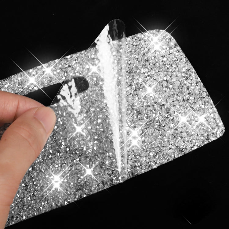 For Nissan 370Z Z34 2009- Car Central Control Heating Button Outer Frame Diamond Decoration Sticker, Left and Right Drive - Car Interior Mouldings by PMC TechLife | Online Shopping South Africa | PMC TechLife | Buy Now Pay Later Mobicred