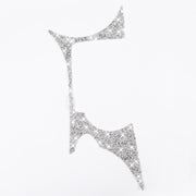 For Nissan 370Z Z34 2009- Car Water Cup Holder Panel Diamond Decoration Sticker, Left and Right Drive