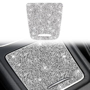 For Mercedes-Benz GLA 2015-2018 Car Central Control Storage Box Cover Diamond Decoration Sticker, Left and Right Drive