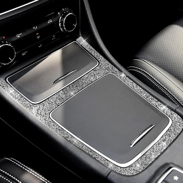 For Mercedes-Benz GLA 2015-2018 Car Central Control Storage Box Outer Frame Diamond Decoration Sticker, Left and Right Drive - Car Interior Mouldings by PMC TechLife | Online Shopping South Africa | PMC TechLife | Buy Now Pay Later Mobicred