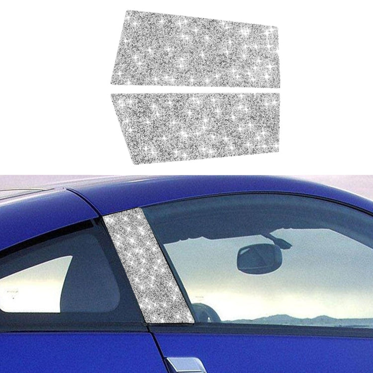 For Nissan 350Z 2003-2009 2pcs Car B Pillar Diamond Sticker,Left and Right Drive Universal - Car Interior Mouldings by PMC TechLife | Online Shopping South Africa | PMC TechLife | Buy Now Pay Later Mobicred