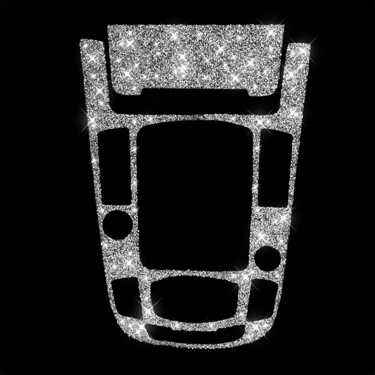 For Audi A4L / A5 / Q5 Car Gear Panel C Diamond Decoration Sticker, Left and Right Drive - Car Interior Mouldings by PMC TechLife | Online Shopping South Africa | PMC TechLife | Buy Now Pay Later Mobicred