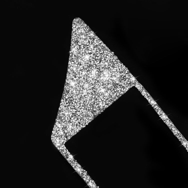 For Audi A4 / A5 / Q5 Car Navigation Inner Frame Diamond Decoration Sticker, Left Drive - Car Interior Mouldings by PMC TechLife | Online Shopping South Africa | PMC TechLife | Buy Now Pay Later Mobicred