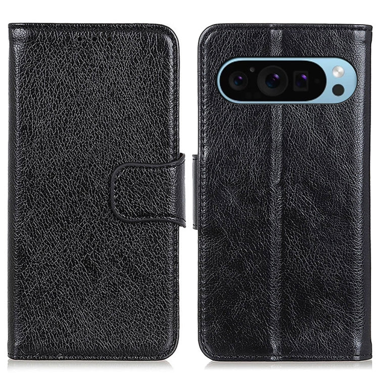 For Google Pixel 9 Nappa Texture Horizontal Flip Leather Phone Case(Black) - Google Cases by PMC TechLife | Online Shopping South Africa | PMC TechLife | Buy Now Pay Later Mobicred