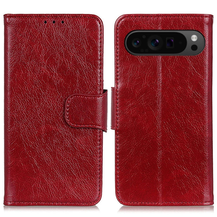 For Google Pixel 9 Pro Nappa Texture Horizontal Flip Leather Phone Case(Red) - Google Cases by PMC TechLife | Online Shopping South Africa | PMC TechLife | Buy Now Pay Later Mobicred