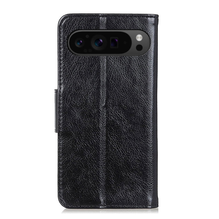 For Google Pixel 9 Pro Nappa Texture Horizontal Flip Leather Phone Case(Black) - Google Cases by PMC TechLife | Online Shopping South Africa | PMC TechLife | Buy Now Pay Later Mobicred