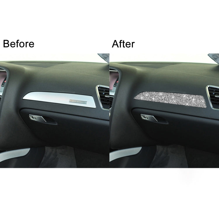 For Audi A4 / A5 / Q5 Car Dashboard Trim Diamond Decoration Sticker, Left Drive - Car Interior Mouldings by PMC TechLife | Online Shopping South Africa | PMC TechLife | Buy Now Pay Later Mobicred