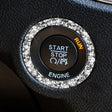 For Dodge Charger 2011-2014 Car Engine Starting Circle Diamond Decorative Sticker, Left-hand Drive - Car Interior Mouldings by PMC TechLife | Online Shopping South Africa | PMC TechLife | Buy Now Pay Later Mobicred