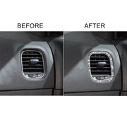 For Dodge Charger 2011-2014 Car Front Passenger Seat Air Vent Diamond Decorative Sticker, Left-hand Drive