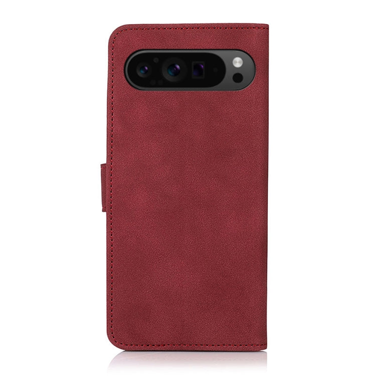 For Google Pixel 9 Pro KHAZNEH Matte Texture Leather Phone Case(Red) - Google Cases by PMC TechLife | Online Shopping South Africa | PMC TechLife | Buy Now Pay Later Mobicred