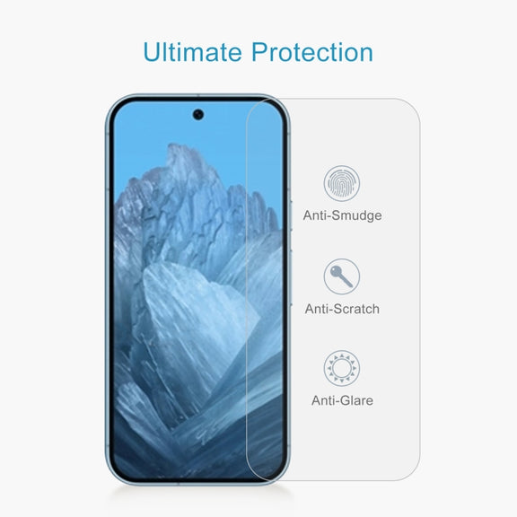For Google Pixel 9 10pcs 0.26mm 9H 2.5D Tempered Glass Film