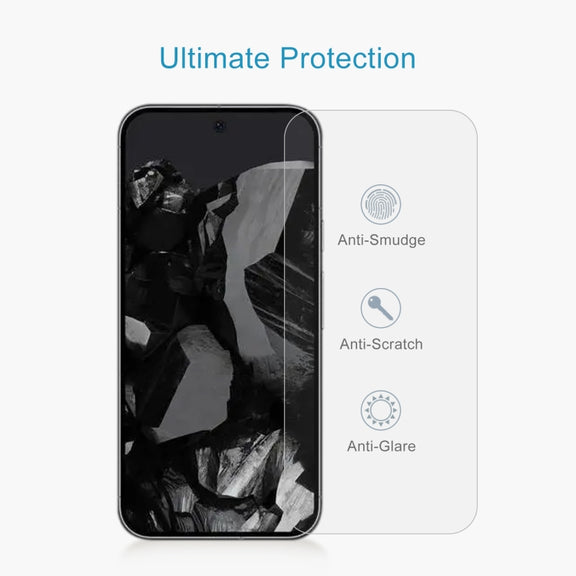For Google Pixel 9 Pro 50pcs 0.26mm 9H 2.5D Tempered Glass Film