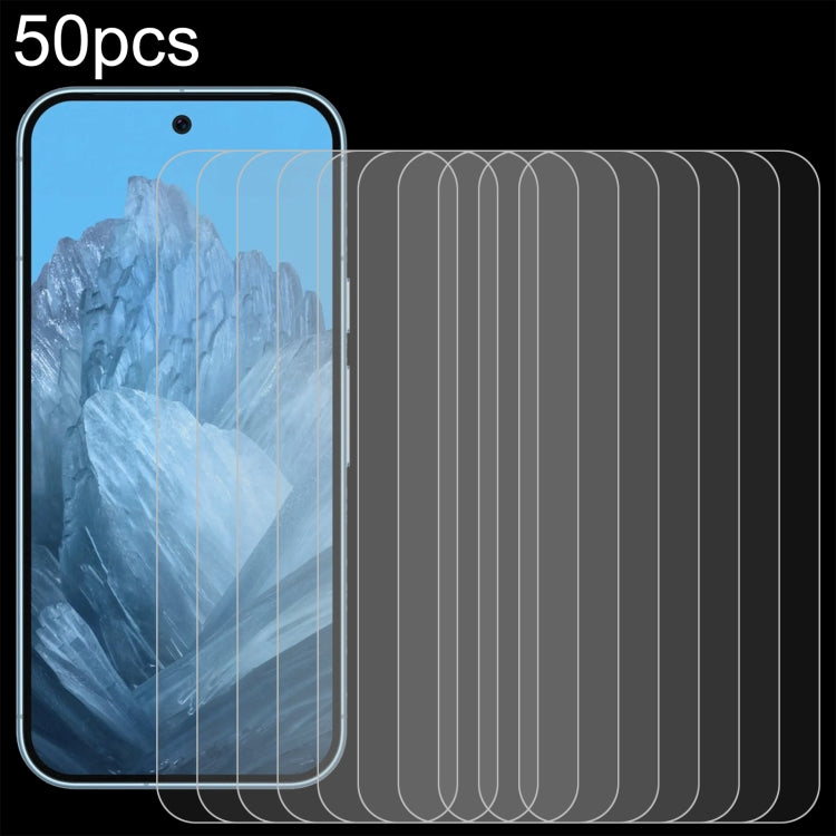 For Google Pixel 9 Pro XL 50pcs 0.26mm 9H 2.5D Tempered Glass Film - Google Tempered Glass by PMC TechLife | Online Shopping South Africa | PMC TechLife | Buy Now Pay Later Mobicred
