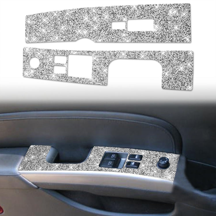 For Nissan 350Z 2006-2009 Car Glass Lifting Diamond Sticker, Left Drive - Car Interior Mouldings by PMC TechLife | Online Shopping South Africa | PMC TechLife | Buy Now Pay Later Mobicred