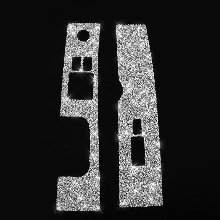 For Nissan 350Z 2006-2009 Car Glass Lifting Diamond Sticker, Left Drive - Car Interior Mouldings by PMC TechLife | Online Shopping South Africa | PMC TechLife | Buy Now Pay Later Mobicred