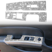 For Nissan 350Z 2006-2009 Car Glass Lifting Diamond Sticker, Left Drive