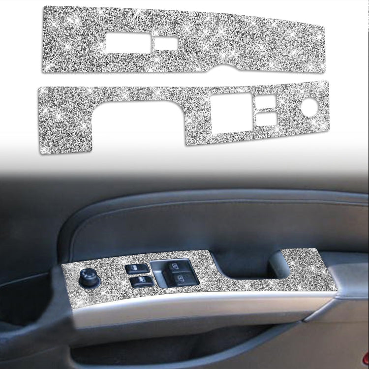 For Nissan 350Z 2006-2009 Car Glass Lifting Diamond Sticker, Right Drive - Car Interior Mouldings by PMC TechLife | Online Shopping South Africa | PMC TechLife | Buy Now Pay Later Mobicred