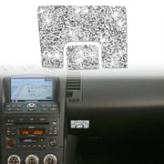 For Nissan 350Z 2006-2009 Car Passenger Storage Door Handle Diamond Sticker,Left and Right Drive Universal