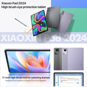 Lenovo Xiaoxin Pad 2024 11 inch WiFi Tablet, 8GB+128GB, Android 13, Qualcomm Snapdragon 685 Octa Core, Support Face Identification(Purple)