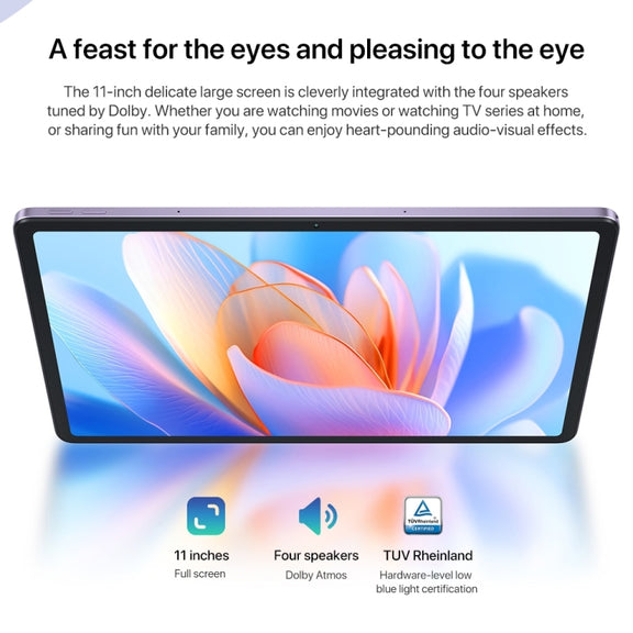 Lenovo Xiaoxin Pad 2024 11 inch WiFi Tablet, 8GB+128GB, Android 13, Qualcomm Snapdragon 685 Octa Core, Support Face Identification(Purple)