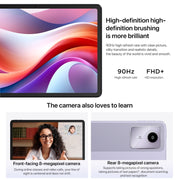 Lenovo Xiaoxin Pad 2024 11 inch WiFi Tablet, 8GB+128GB, Android 13, Qualcomm Snapdragon 685 Octa Core, Support Face Identification(Purple)