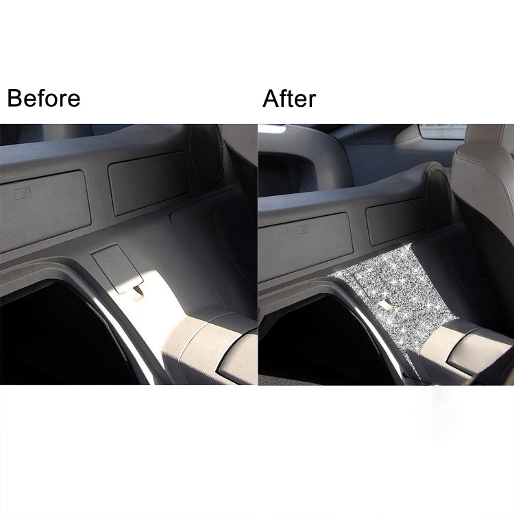 For Nissan 350Z 2006-2009 Car Rear Of Center Console Diamond Sticker, Left Drive
