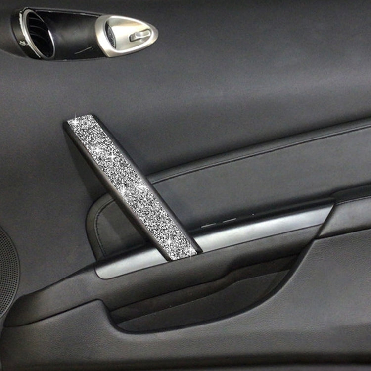 For Nissan 350Z 2006-2009 Car Passenger Side Door Handle Diamond Sticker, Left Drive - Car Interior Mouldings by PMC TechLife | Online Shopping South Africa | PMC TechLife | Buy Now Pay Later Mobicred