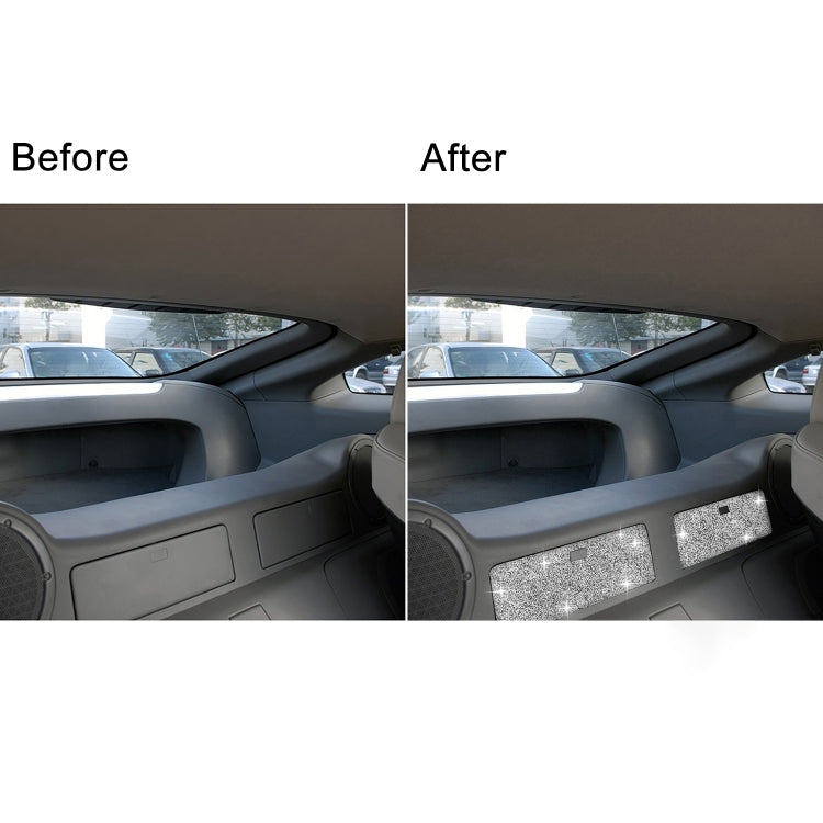 For Nissan 350Z 2006-2009 Car Rear Storage Box Diamond Sticker,Left and Right Drive Universal - free shipping - PMC TechLife - Order now!