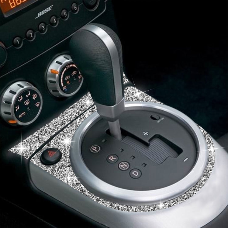 For Nissan 350Z 2006-2009 Car Gear Panel Diamond Sticker, Left Drive - free shipping - PMC TechLife - Order now!
