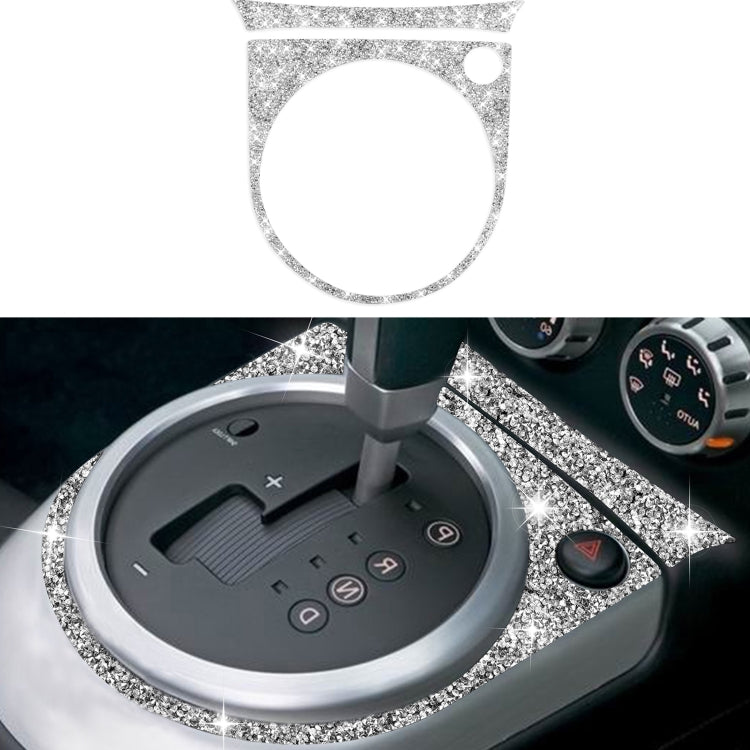 For Nissan 350Z 2006-2009 Car Gear Panel Diamond Sticker, Right Drive - Car Interior Mouldings by PMC TechLife | Online Shopping South Africa | PMC TechLife | Buy Now Pay Later Mobicred