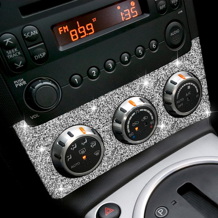 For Nissan 350Z 2006-2009 Car Instrument Knob Diamond Sticker,Left and Right Drive Universal - Car Interior Mouldings by PMC TechLife | Online Shopping South Africa | PMC TechLife | Buy Now Pay Later Mobicred