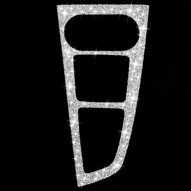 For Audi A4L / A5 2017-2019 Car Large Gear Panel Diamond Decoration Sticker, Left Drive - Car Interior Mouldings by PMC TechLife | Online Shopping South Africa | PMC TechLife | Buy Now Pay Later Mobicred