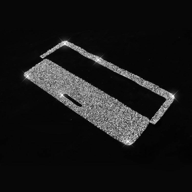 For BMW Series 3 E46 1998-2005 Car Gear Button Frame Diamond Decoration Sticker, Left Drive - Car Interior Mouldings by PMC TechLife | Online Shopping South Africa | PMC TechLife | Buy Now Pay Later Mobicred