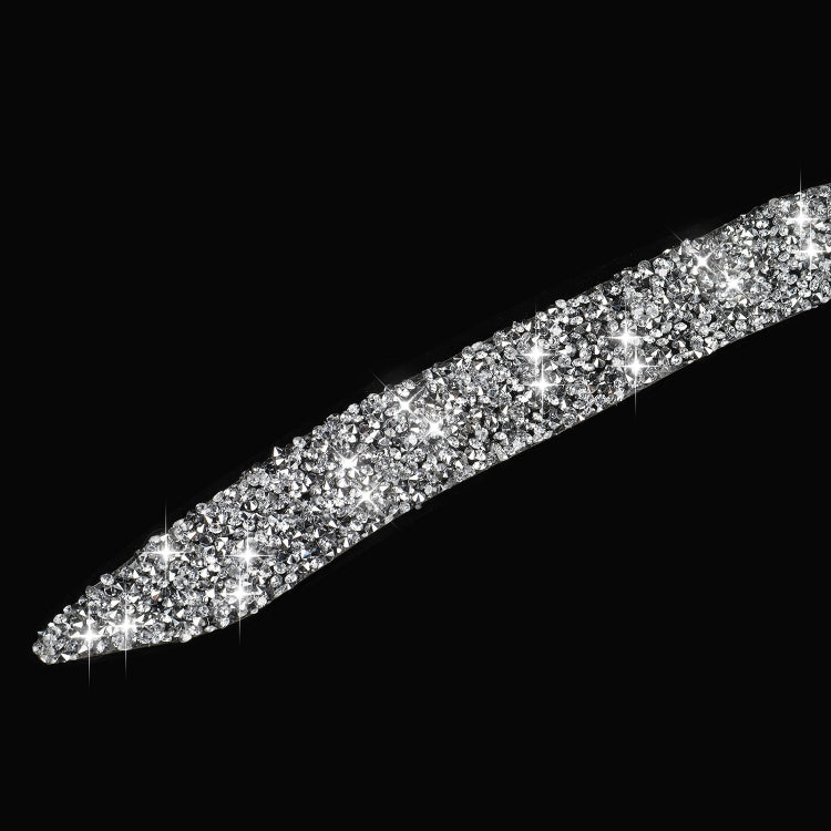 For Tesla Model X Car Rear Fog Lamp Diamond Sticker,Left and Right Drive Universal